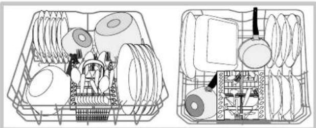 INDESIT DIF 34 - Cesto inferior y cesto para cubiertos - 1