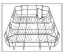 INDESIT DIS 361 - Cesto inferior - 1