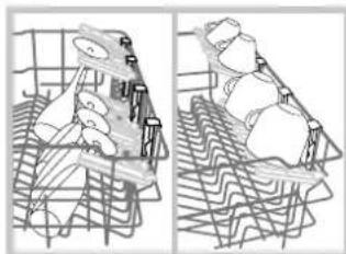 INDESIT DPG 361M - Adjustable position tip-up compartments - 1