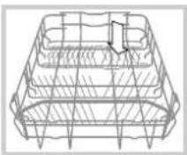 INDESIT DSG 051 - Cesto inferiore - 1