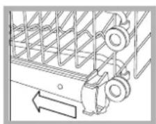 INDESIT DSG 051 - Приклади розташування кошика з приборами - 2