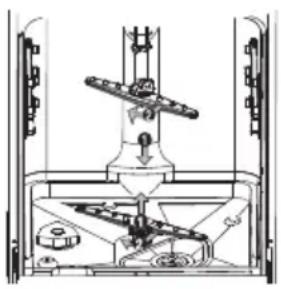 Pelgrim GVW475ONY - Cleaning the spray arms - 1