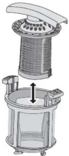 Pelgrim GVW584ONY - De filters verwijderen en reinigen - 2