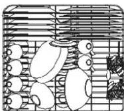 TEKA DW7 59 FI - LOADING THE UPPER BASKET - 2
