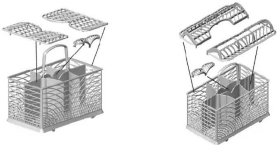TEKA DW9 59 S - CUTLERY BASKET - 1