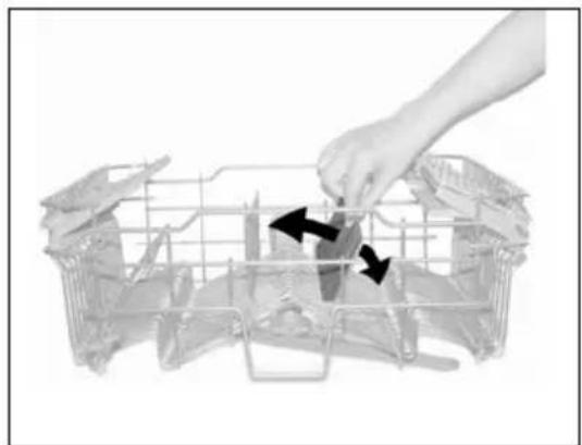 TEKA DW9 59 S - LOADING THE UPPER BASKET - 6