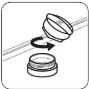 ZANKER KDI10001XB - Filling the salt container - 3