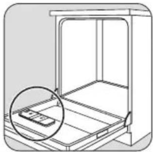 ZANUSSI ZDF1000 - Gebruik van glansspoelmiddel - 1