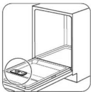 ZANUSSI ZDI16011XA - Het glansmiddeldoseerbakje vullen - 3