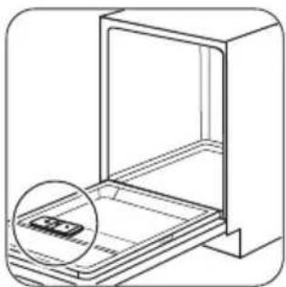 ZANUSSI ZDT13011FA - Het glansmiddeldoseerbakje vullen - 1
