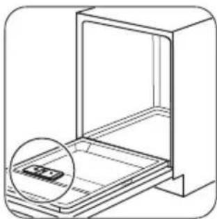 ZANUSSI ZDT13011FA - Filling the rinse aid dispenser - 1