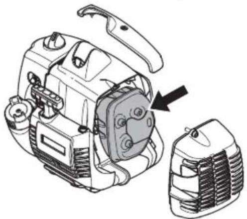 HUSQVARNA 327HDA65X-series - Schalldämpfer - 2