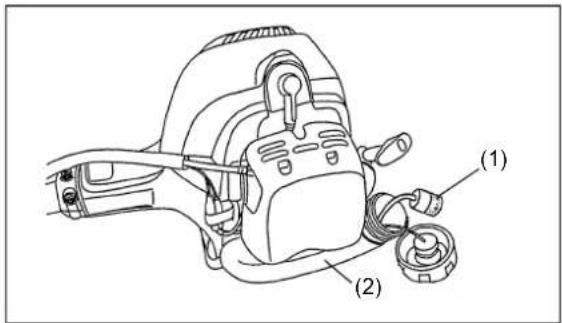 MAKITA PTR2500 - Fuel tank filter - 1