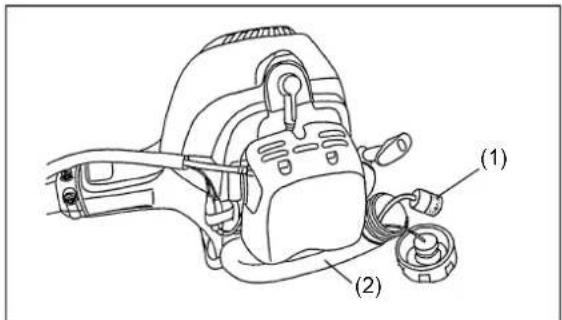MAKITA PTR2500 - Filtre du réservoir à carburant - 1