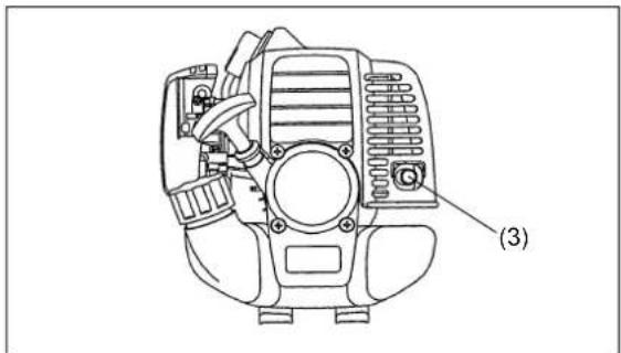 MAKITA PTR2500 - Limpieza de la salida del silenciador - 1