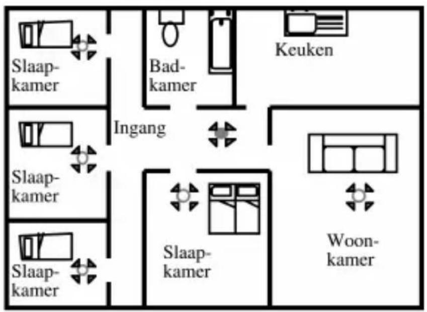BRENNENSTUHL BR 8221 - Te vermijden montageplaatsen Rookmelders niet installeren: - 3