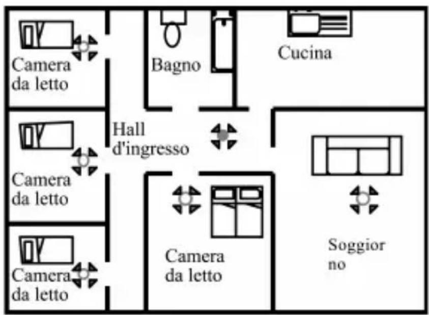 BRENNENSTUHL BR 8221 - Luoghi di montaggio da evitare Ove non installare i segnalatori di fumi: - 3