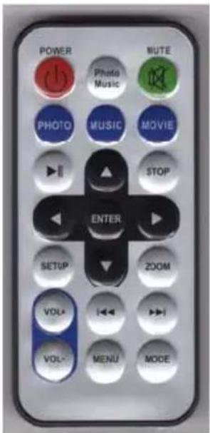 DENVER DPF-1001 - Fernbedienung - 1