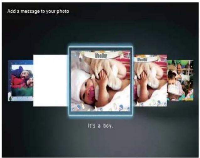PHILIPS SPF4328 - Edit a message - 3