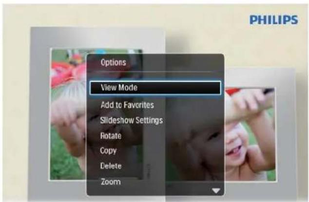 PHILIPS SPF4328 - Manage slideshow and photos - 1