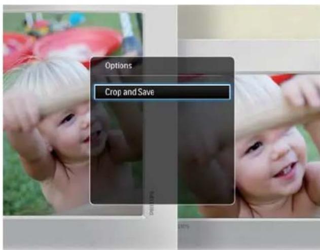 PHILIPS SPF2307 - Zoom and crop a photo - 2