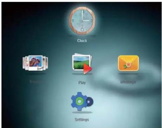 PHILIPS SPF2307 - Display the clock - 1