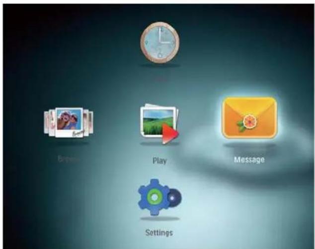 PHILIPS SPF2307 - Create a message - 1