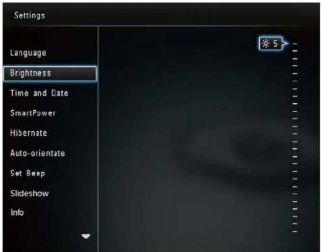 PHILIPS SPF2307 - Adjust brightness - 2