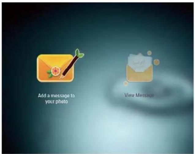 PHILIPS SPF2307 - Edit a message - 2
