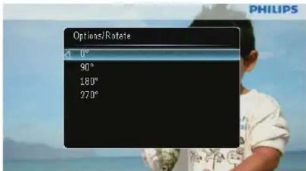 Options/Rotate 0° 90° 180° 270°