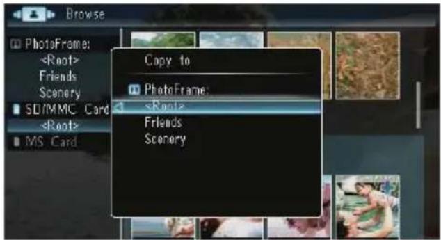 Browse PhotoFrame: Friends Scenery SD/MMC Card MS Card Copy to PhotoFrame: Friends Scenery