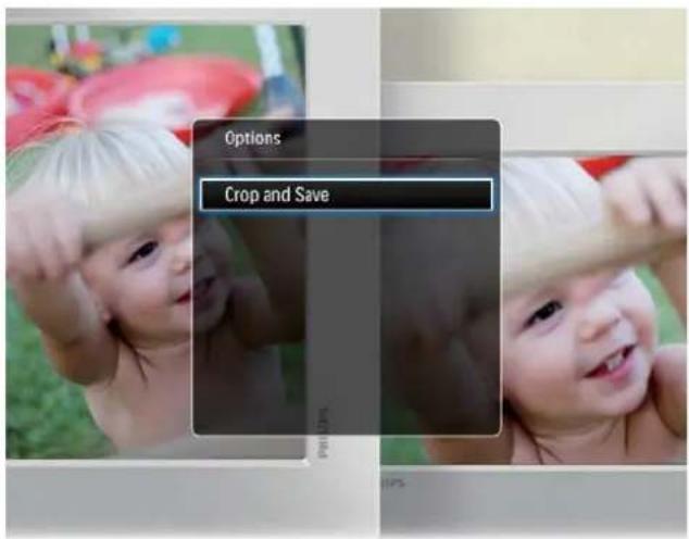 PHILIPS SPF4308 - Zoom et recadrage d'une photo - 2
