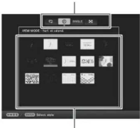 SONY DPF-D830 - Modification de l'affichage - 2