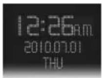 SONY DPF-D830 - Affichage Horloge et calendrier - 7