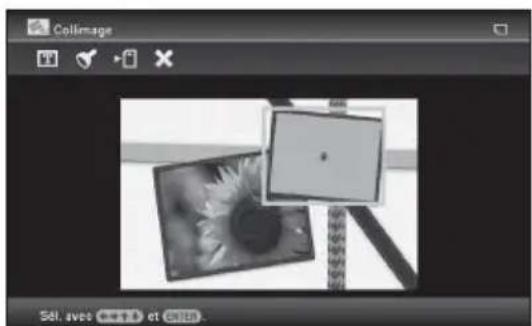 SONY DPF-V800 - Réalisation d'un Collimage - 4