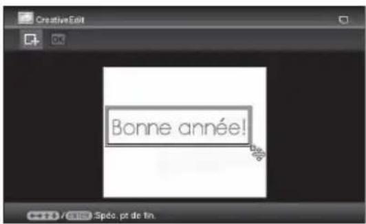 CreativeEdit Bonne année! Spéo, pt de fin.