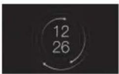 SONY DPF-X800 - Affichage Horloge et calendrier - 5