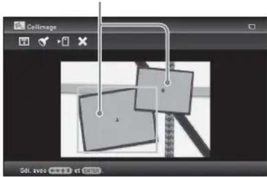 SONY DPF-X800 - Réalisation d'un Collimage - 2