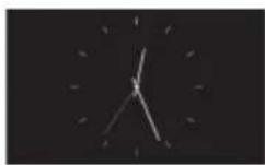 SONY DPF-X800 - Affichage Horloge et calendrier - 1