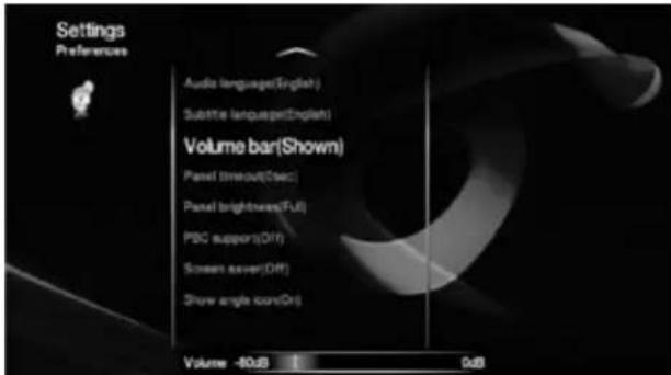 HARMAN KARDON HS 210 - Settings Menu - 8