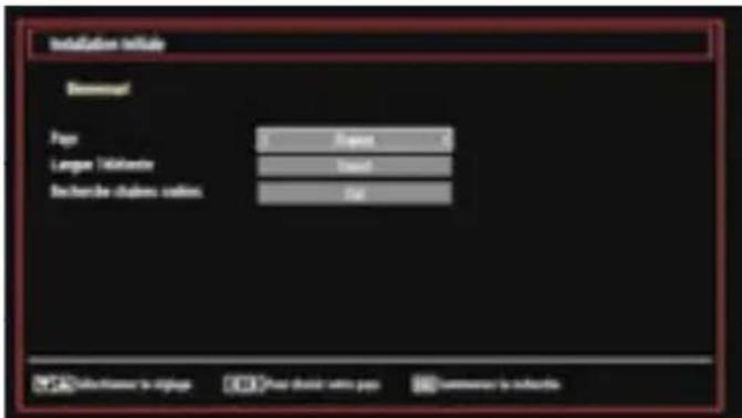 SILVERCREST 32104 DVB-C/T - Première installation - 2