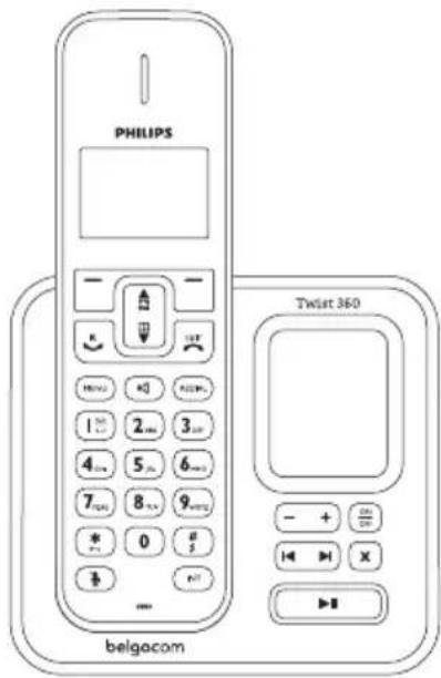 PHILIPS Twist 360 belgacom