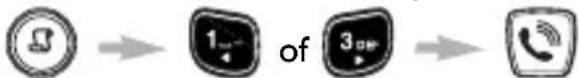graph LR A["Alarm"] --> B["1..."] B --> C["3..."] C --> D["Phone"]
