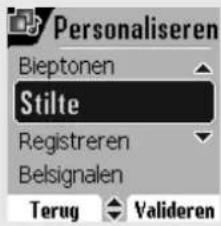 Personaliseren Bieptonen Stilte Registreren Belsignalen Terug Valideren