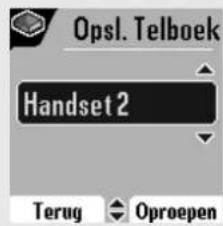 Opsl. Telboek Handset 2 Terug Oproepen