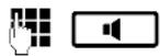 GIGASET E500H - Activation lors de la numérotation - 1