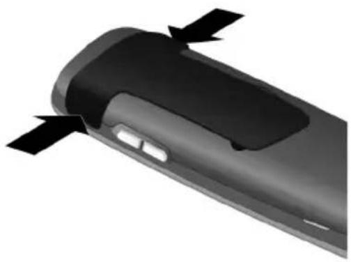 GIGASET E500A - Fixation du clip ceinture - 1