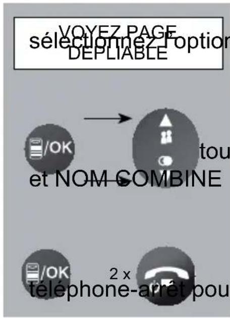 PROFOON PDX-6420 - Affi chage de l'heure ou nom combiné : - 1