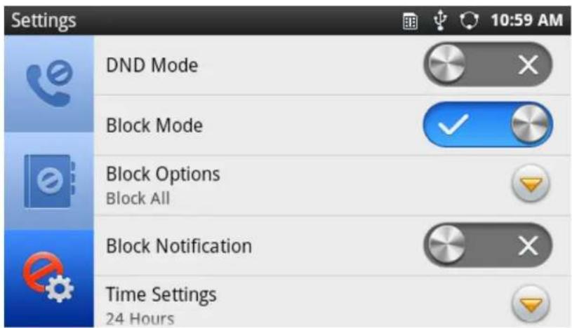 GRANDSTREAM GXP2200 - - : Blacklist - 7