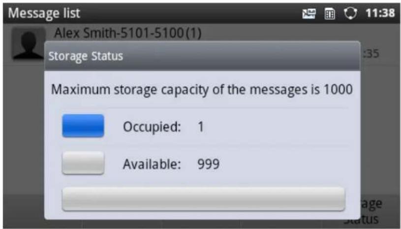 GRANDSTREAM GXP2200 - - Check Storage Status - 1